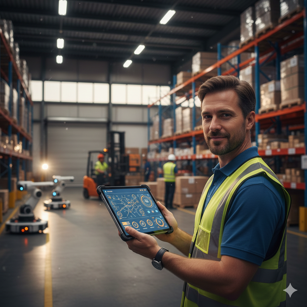 Why UK Logistics Struggle Without Better Tech UK logistics operations visual showing shipment coordination and supply chain bottlenecks