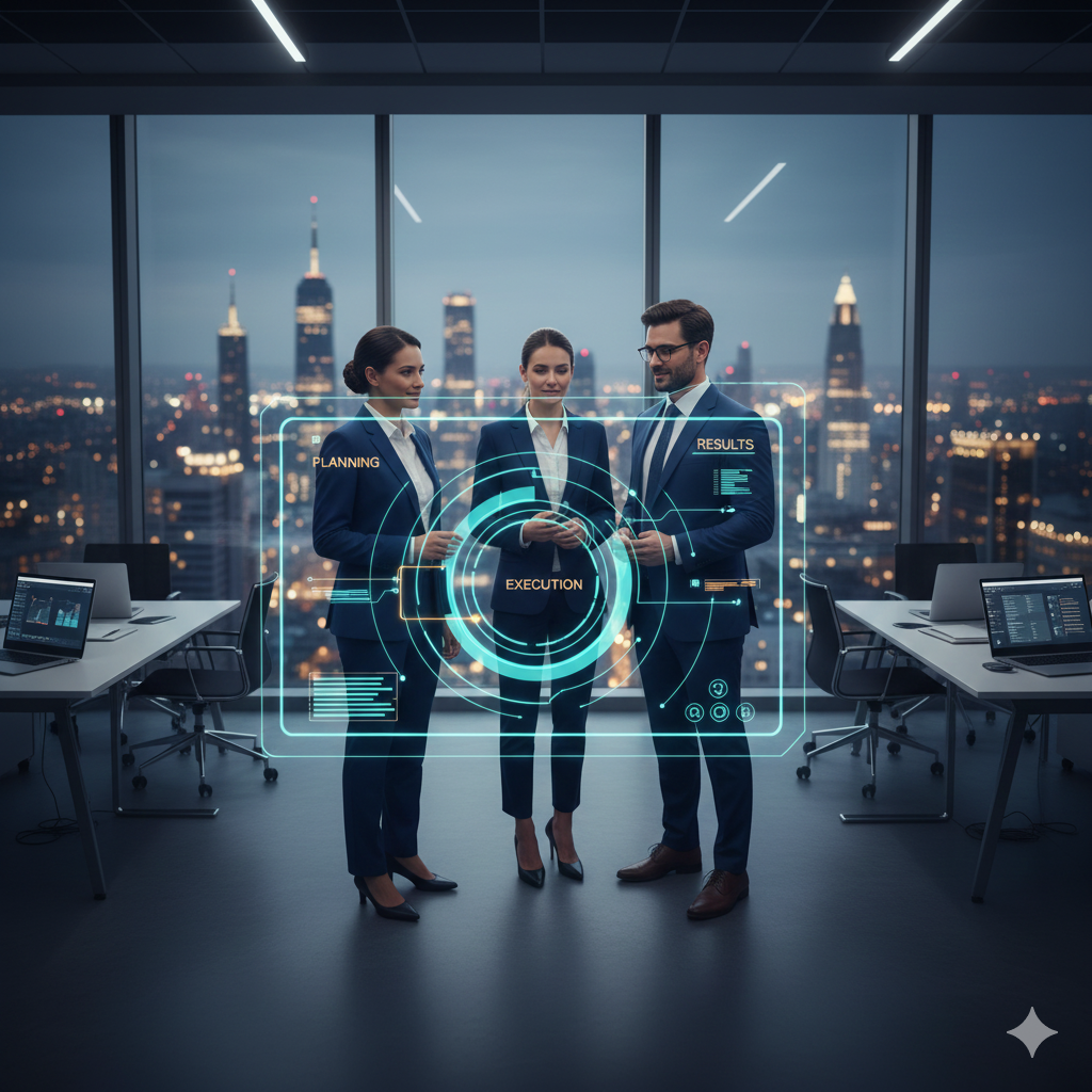 What Is Business Process Automation and Why Companies Are Paying Attention to It Business process automation visual with connected workflow steps and approvals