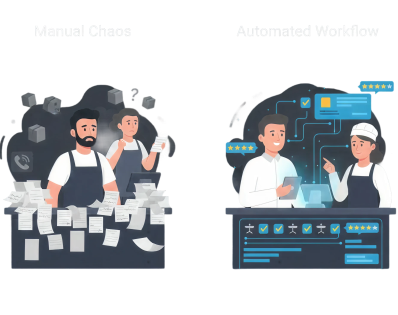 Future restaurant automation and food service technology